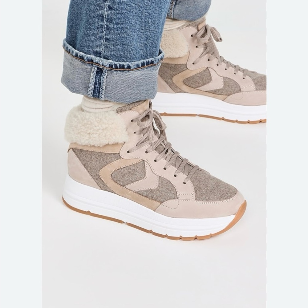 NIB Voile Blanche Maran Flash High Nubuck Sneakers 36